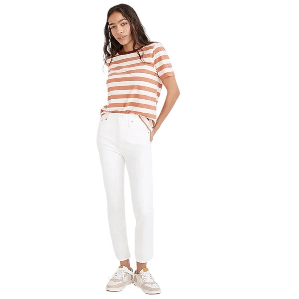 Madewell The Curvy Perfect Vintage Jean White Size 28